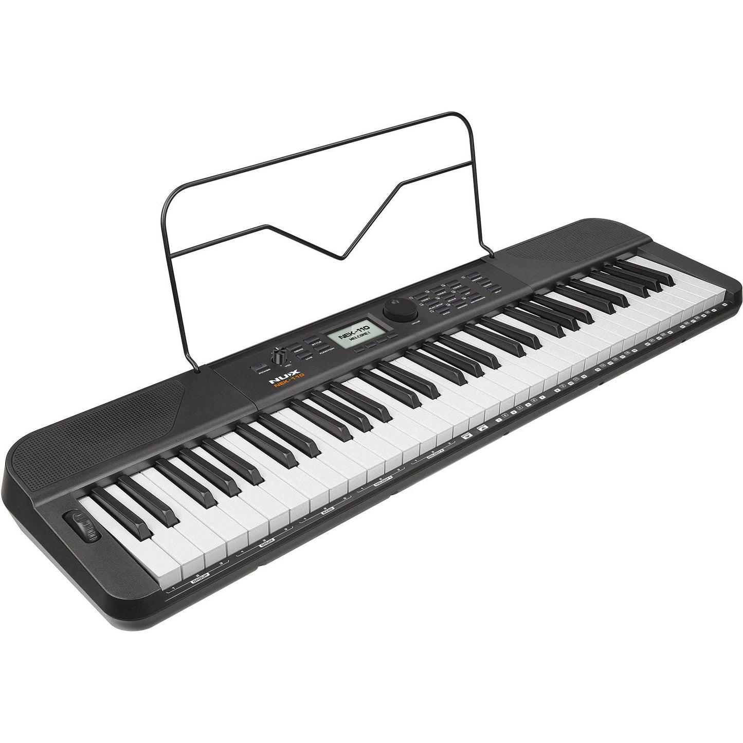 NUX NEK-110B 61-Key Digital Piano | 700 Built-In Sounds | Bluetooth | Black