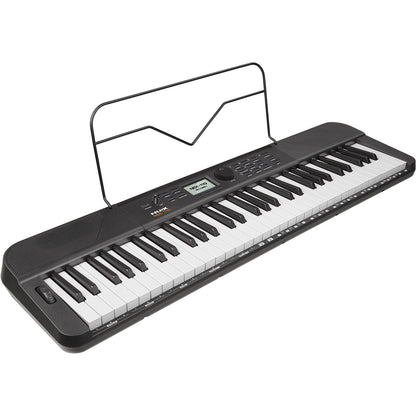 NUX NEK-110B 61-Key Digital Piano | 700 Built-In Sounds | Bluetooth | Black