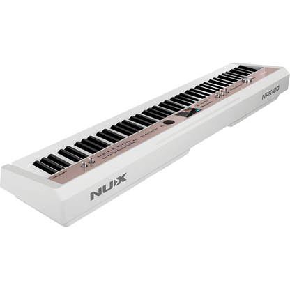 NUX NPK-20 Digital Piano | 88-Key Heavy Touch Keyboard | with Bluetooth | White
