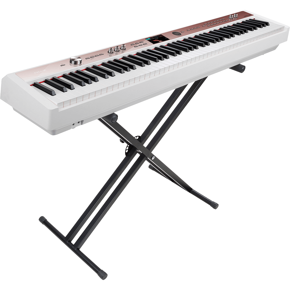 NUX NPK-20 Digital Piano | 88-Key Heavy Touch Keyboard | with Bluetooth | White