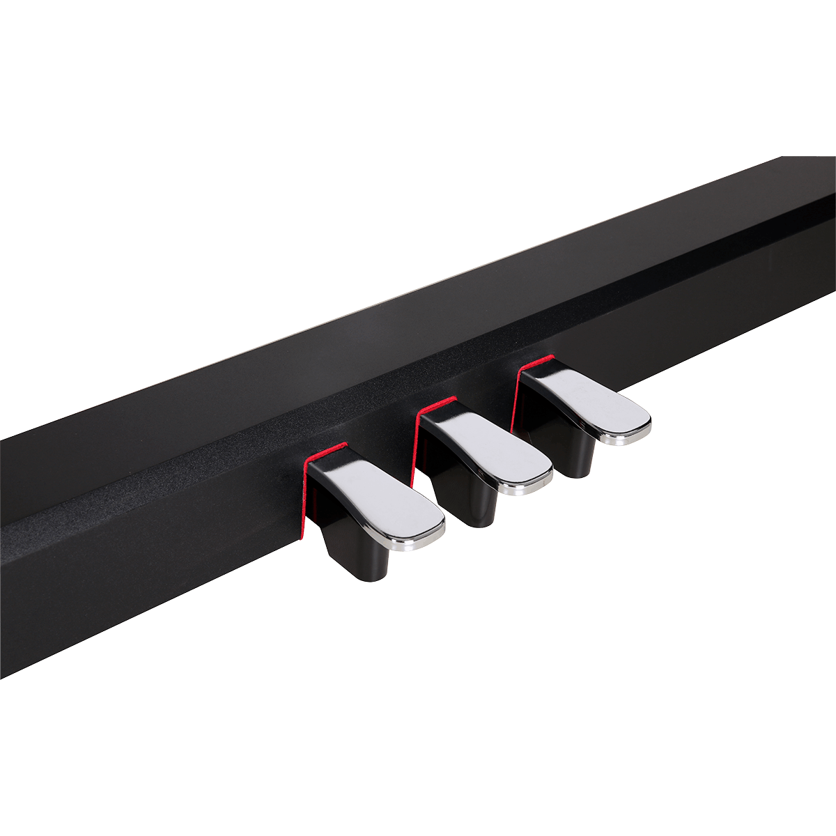 NUX NPS-1 Keyboard Stand with 3 Pedals | Suitable for Digital Piano NUX NPK-20 | Black