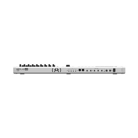 Arturia KeyLab MkII 49 | MIDI controller, 49 luxurious keys, with included software, Colour: White