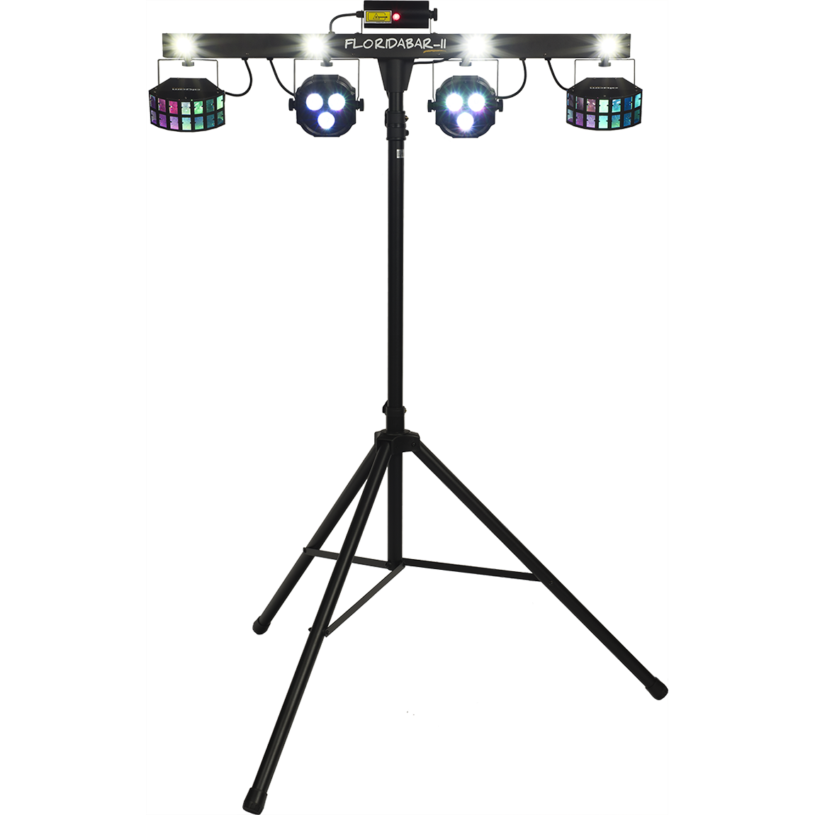 Algam Lighting Floridabar II | 4 in 1 Floor Standing LED Spotlights