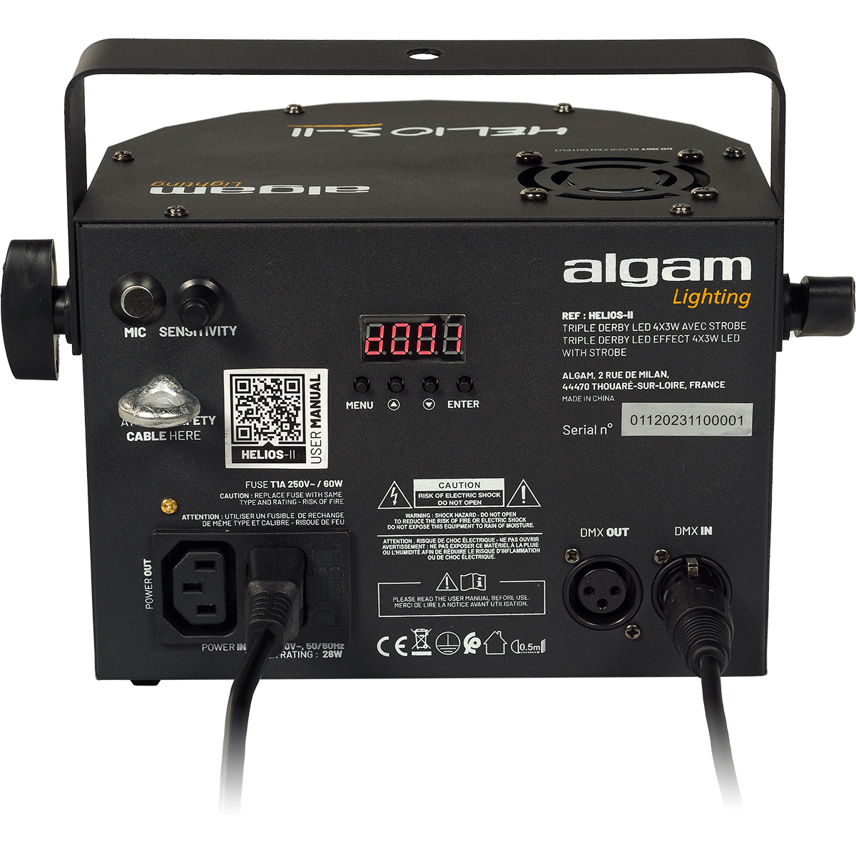 Algam Lighting Helios II | 2 in 1 Derby LED Light Effect with Strobe