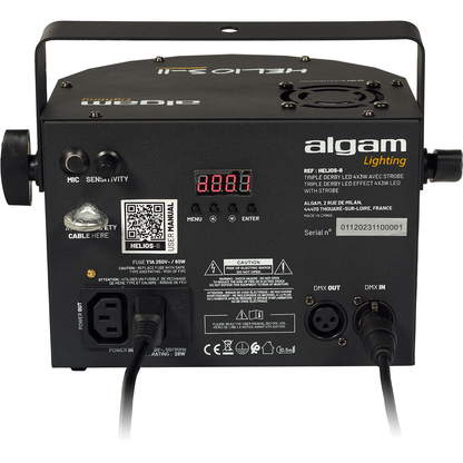Algam Lighting Helios II | 2 in 1 Derby LED Light Effect with Strobe