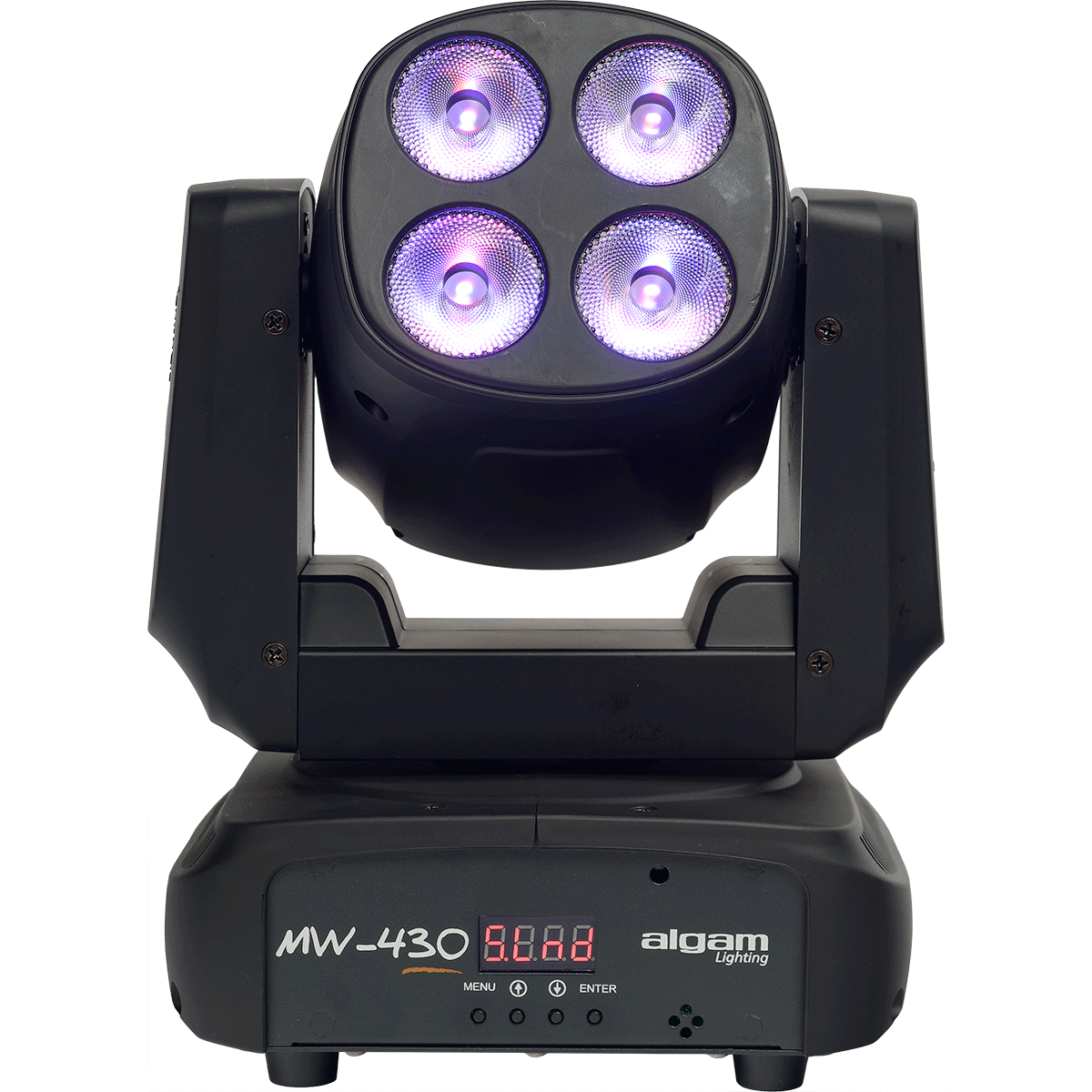 Algam Lighting MW-430 | 4 x 30W RGBW LED  |  Wash Moving Head | Rich and Dense Light