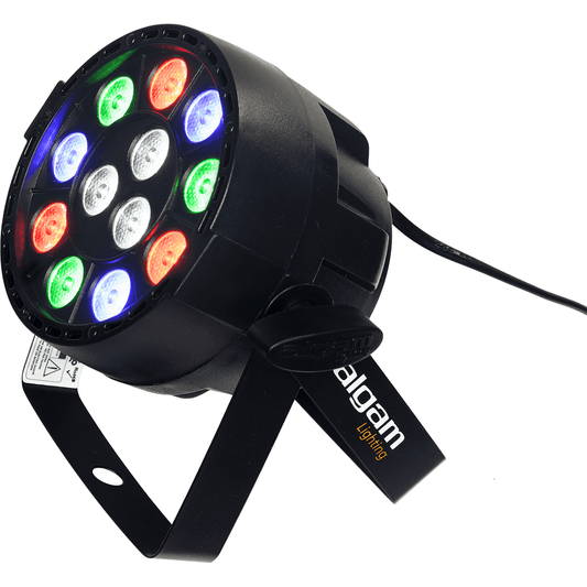 Algam Lighting PAR WASH 12 Projector | DMX Control or Automatic Music Response Mode | LAL PARWASH12