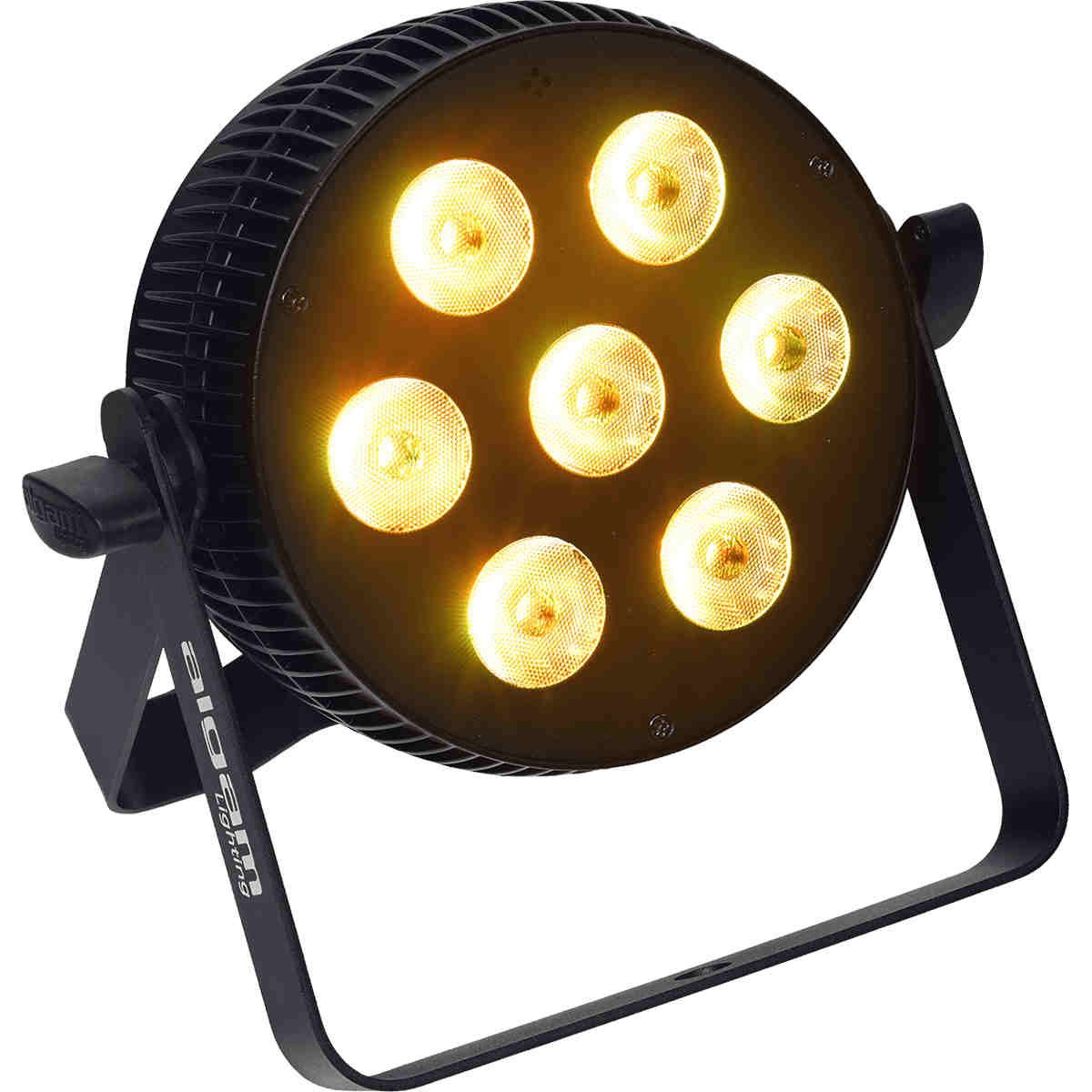 7x10W 4-in-1 RGBW slim LED floodlight by Algam Lighting | SLIMPAR-710-QUAD