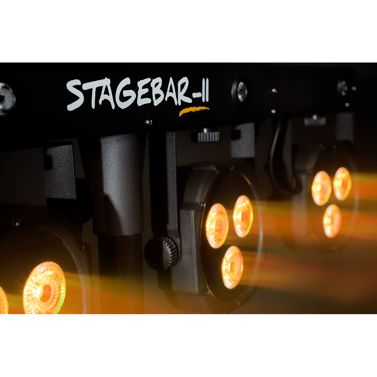 Algam Lighting Stagebar II | 2 in 1 LED Spotlight on a Stand with Foot Controller