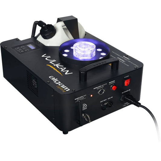 VULKAN Vertical Fog machine | CO2 effect machine LCD Display, HF remote, Wireless DMX built-in | LAL VULKAN by Algam Lighting