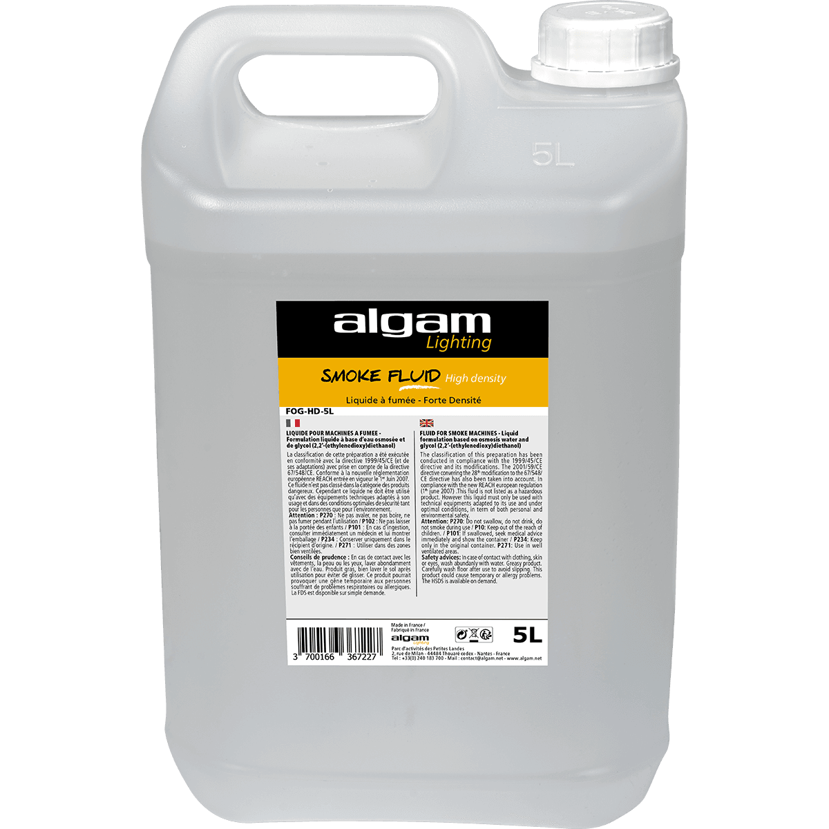 Algam Lighting | Smoke Liquid High Density 5L