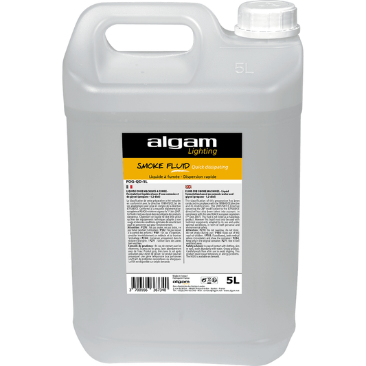 ​Algam Lighting Rapid Smoke Liquid | Quick Dispersion 5L | LSF FOG-QD-5L
