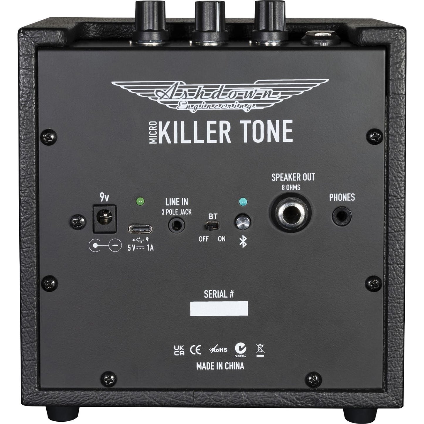 Ashdown Micro-Killer Electric Guitar Amplifier | 3W Battery Powered Amp with Bluetooth
