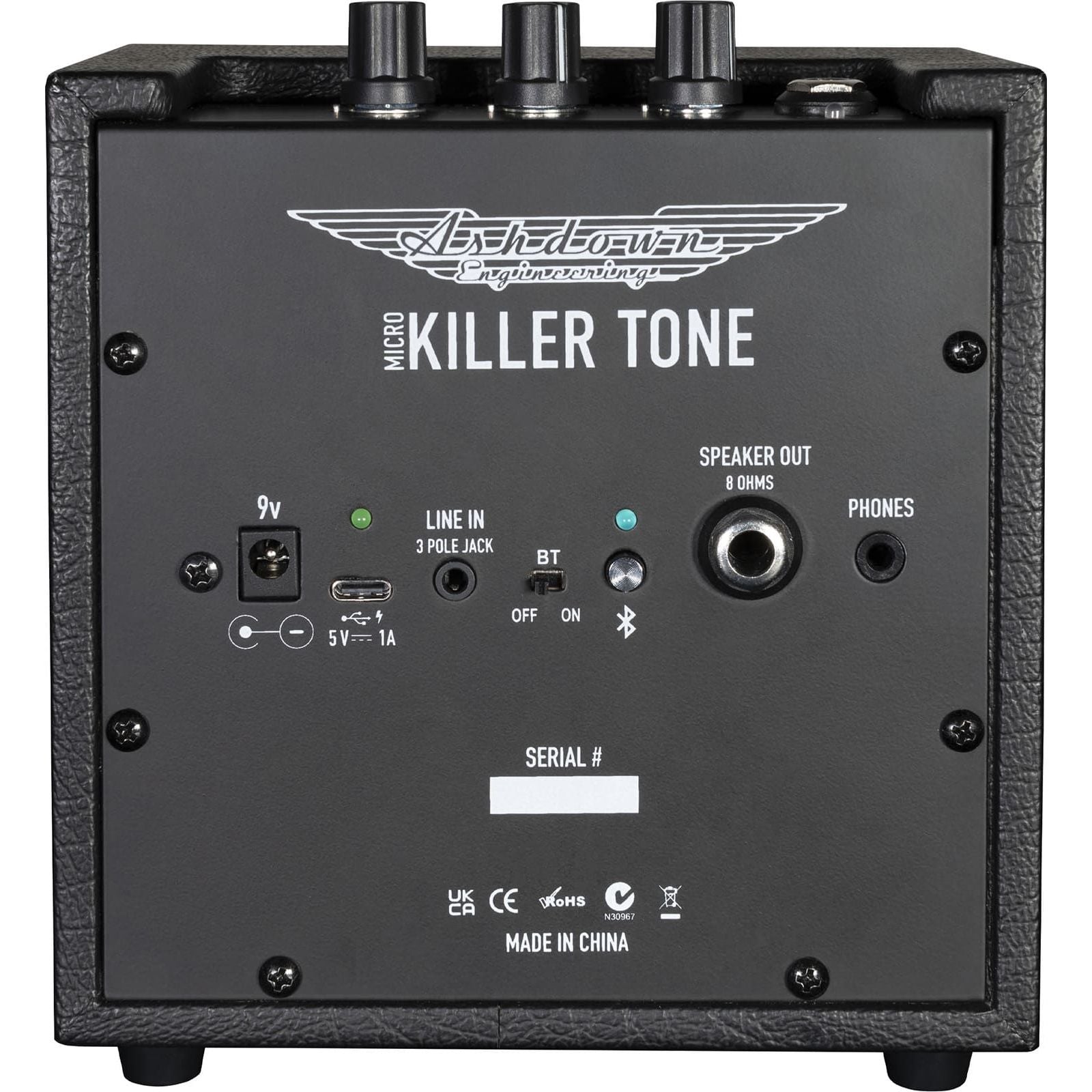 Ashdown Micro-Killer Electric Guitar Amplifier | 3W Battery Powered Amp with Bluetooth