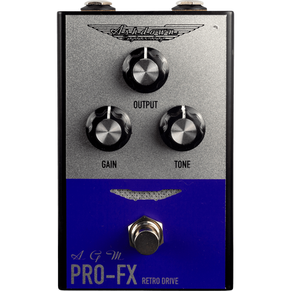 AGM PRO-FX- RETRO DRIVE Overdrive Pedal by Ashdown | MAS RETRO-DRIVE