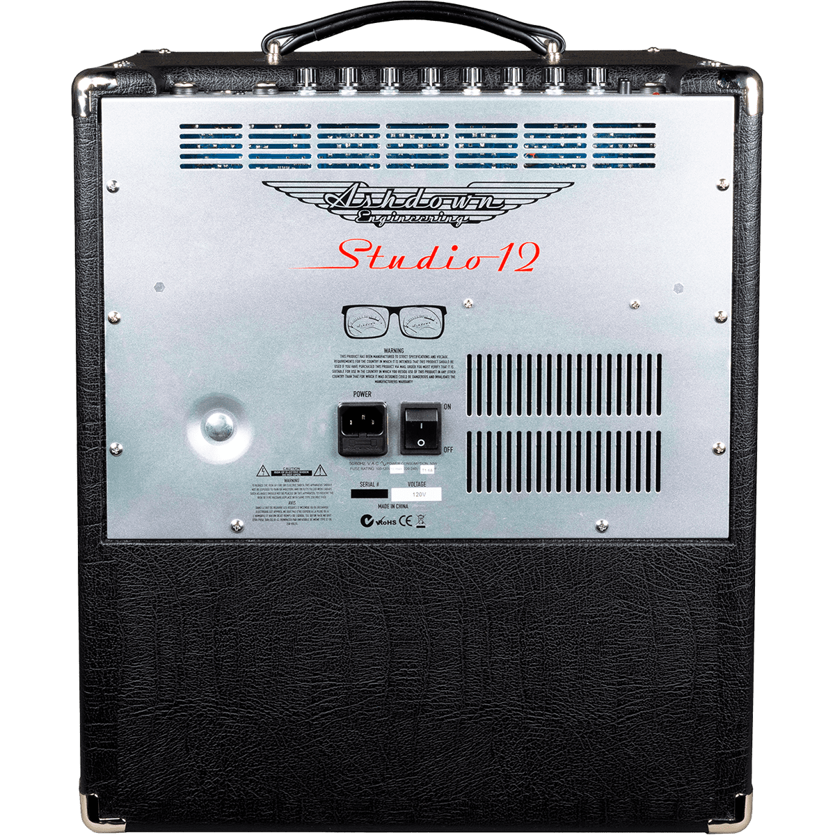 ​Studio 12 by Ashdown | 120 Watt Bass Guitar Amplifier | 12" Speaker | MAS STUDIO-12