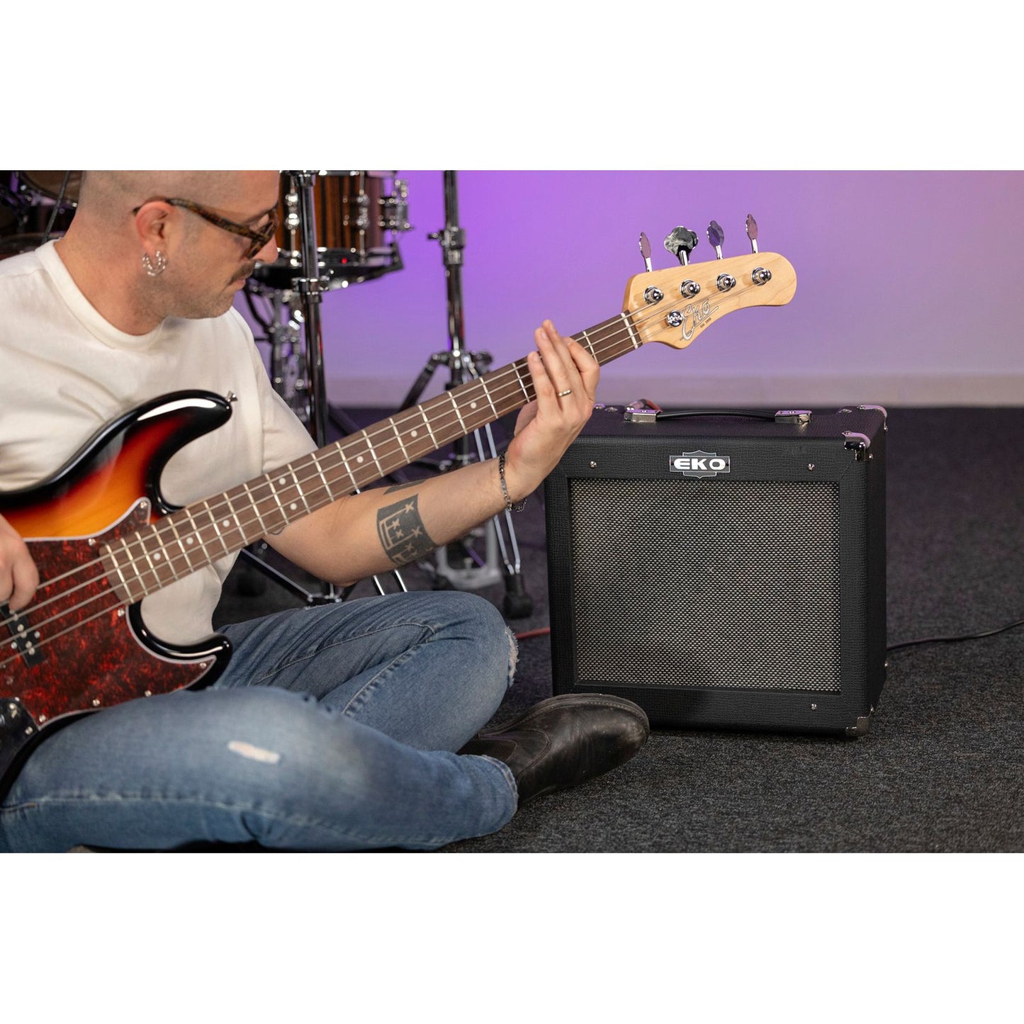 EKO BA35 Electric Bass Guitar Amplifier | 35 Watt with 10” Speaker