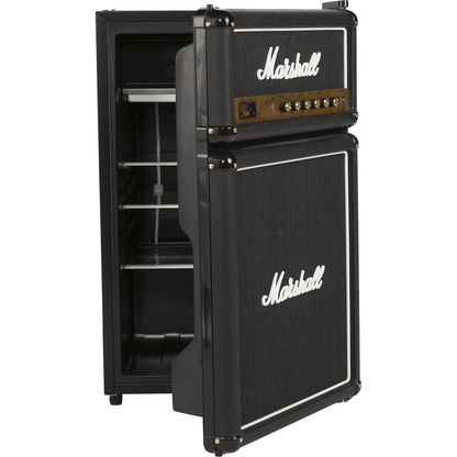 Marshall Fridge 4.4 | With Freezer Compartment | Arctic Blue LED Lights | 126 Litre Capacity | Perfect for the Studio, Office or Bar