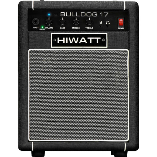 Hiwatt Bulldog 17C Electric Bass Guitar Amplifier | 17-watt Combo Amp with 1x8” Speaker and Bluetooth