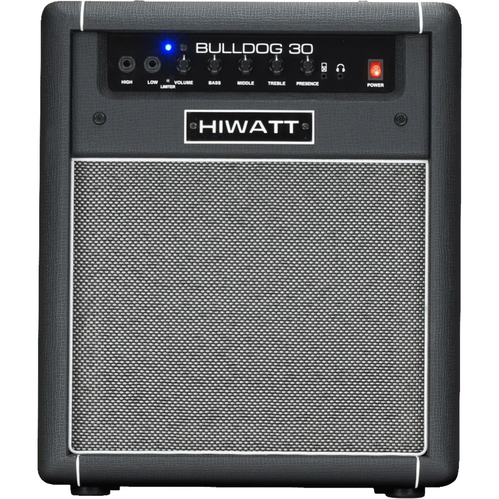 Hiwatt Bulldog 30C Electric Bass Guitar Amplifier | 30-watt Combo Amp with 1x10” Speaker and Bluetooth