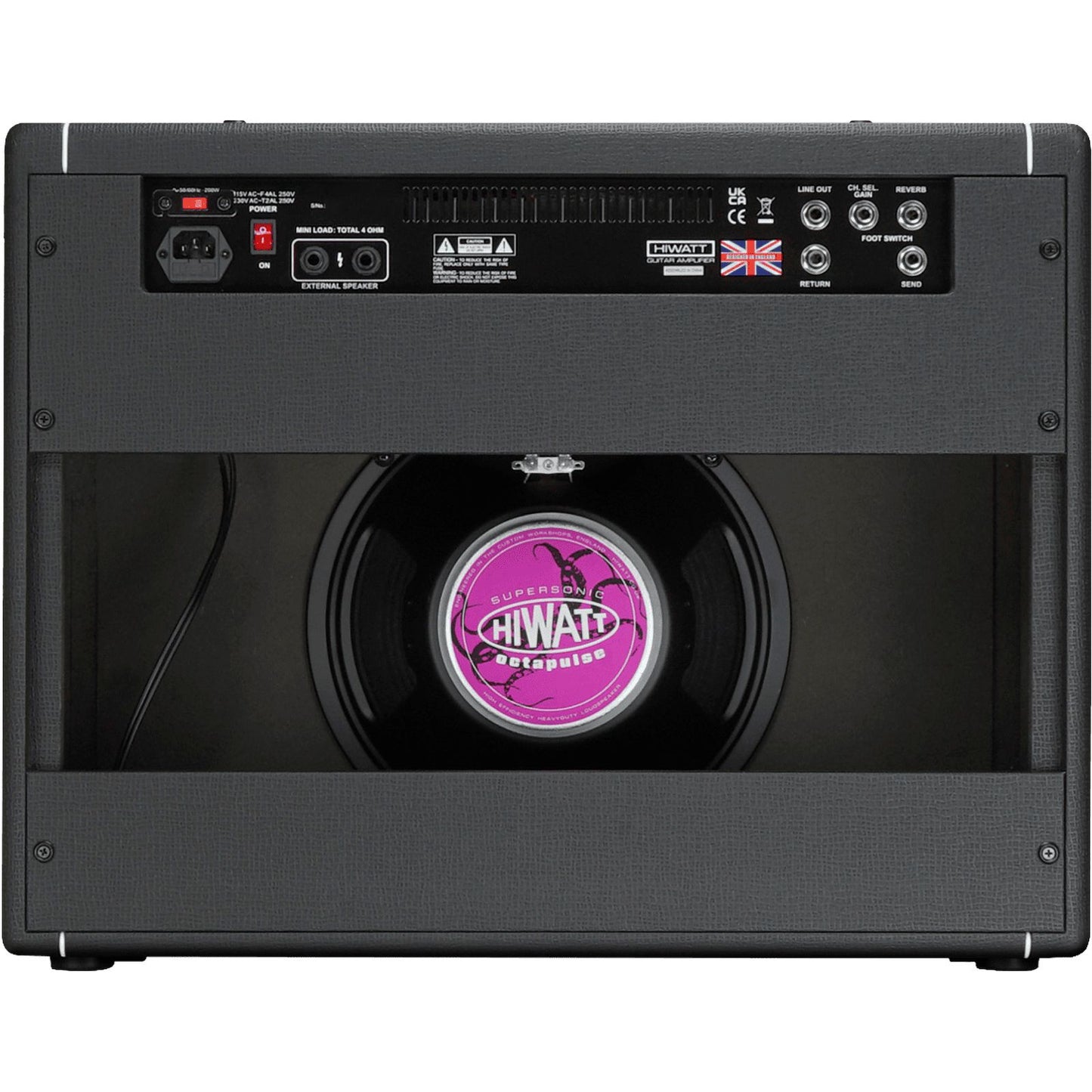 Hiwatt Super Leeds 150R Combo Electric Guitar Amplifier | 150 Watt Combo Amp with 1x12” Speaker and Reverb