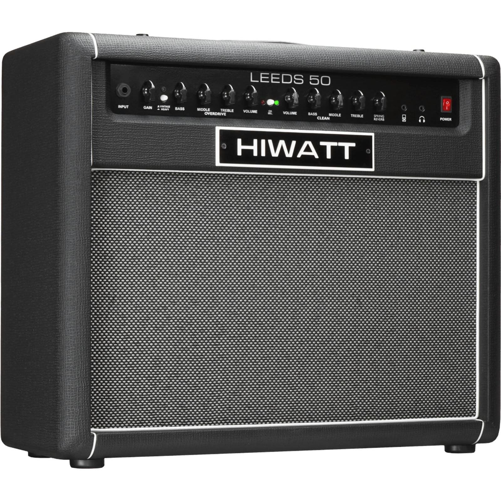 Hiwatt Leeds 50RC Electric Guitar Amplifier | 50W 2-Channel Combo with Spring Reverb