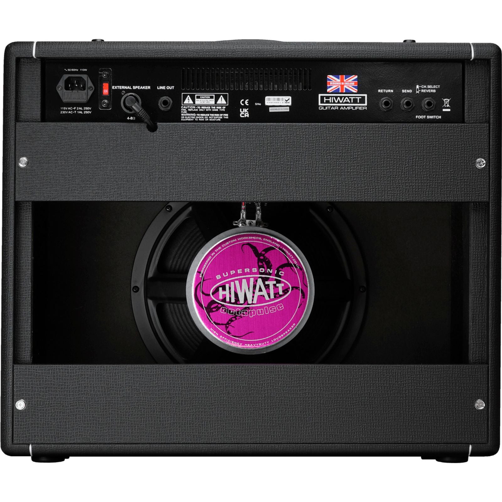 Hiwatt Leeds 50RC Electric Guitar Amplifier | 50W 2-Channel Combo with Spring Reverb