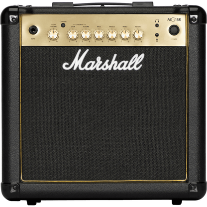 Marshall MG15GR 15W Guitar Combo Amp with Reverb Effect
