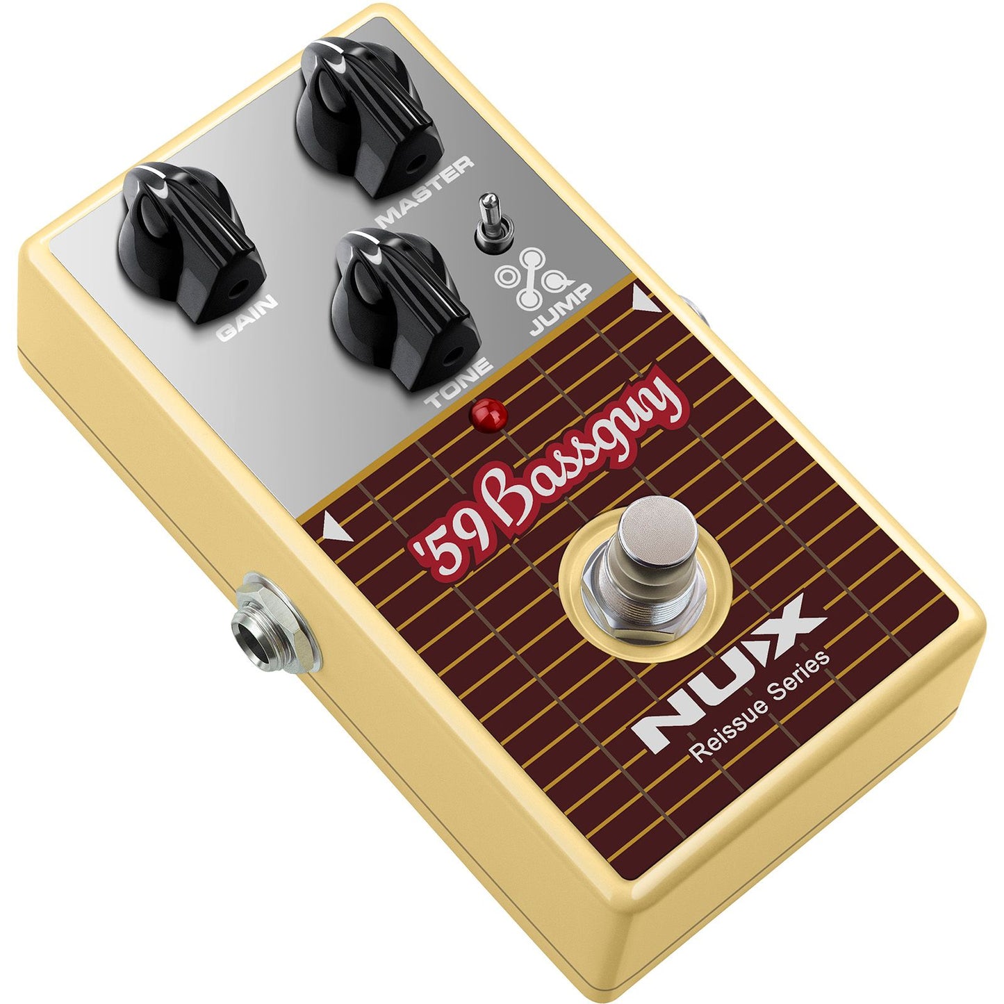 NUX ‘59 Bassguy Overdrive Pedal for Guitar | Analog Bassman Tone
