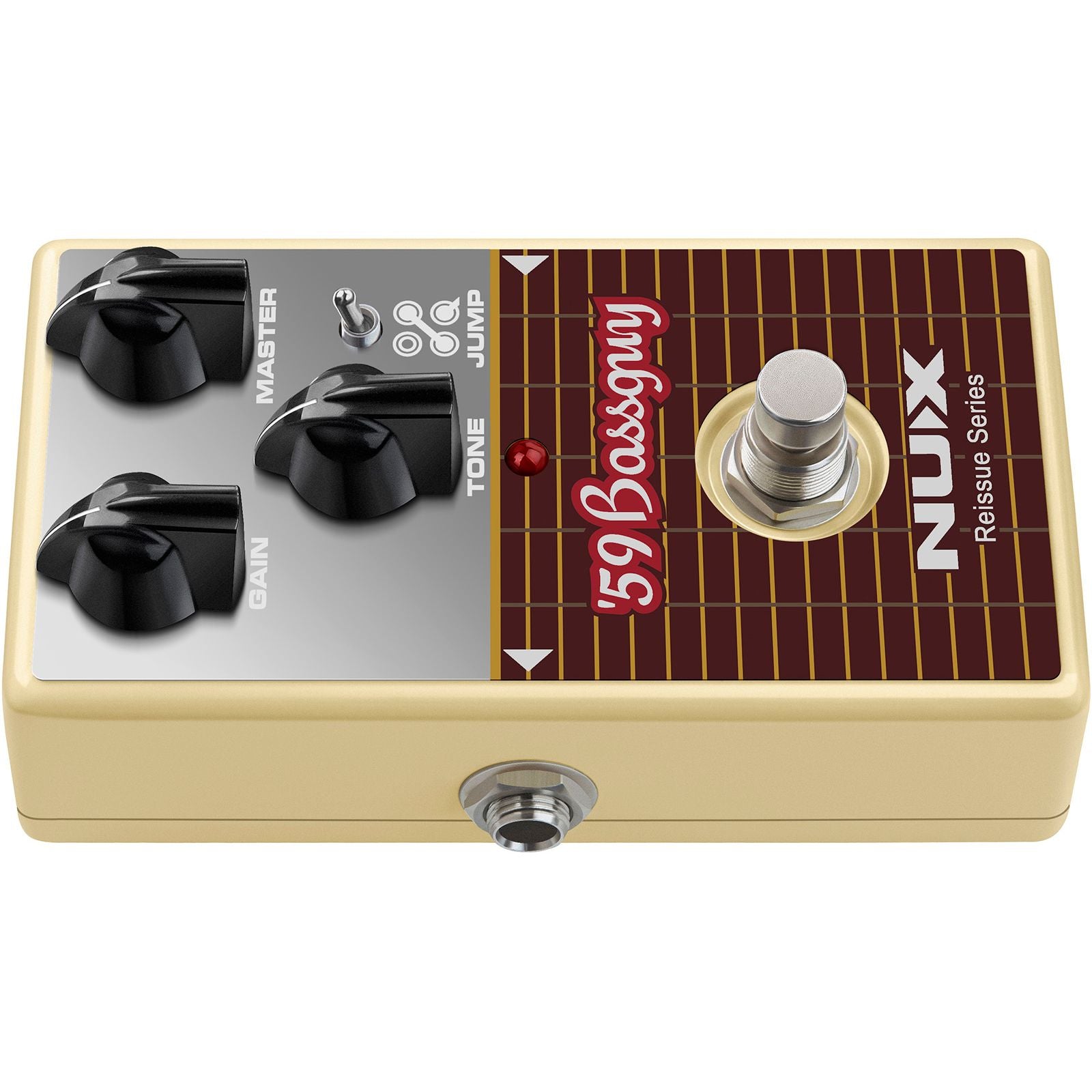 NUX ‘59 Bassguy Overdrive Pedal for Guitar | Analog Bassman Tone