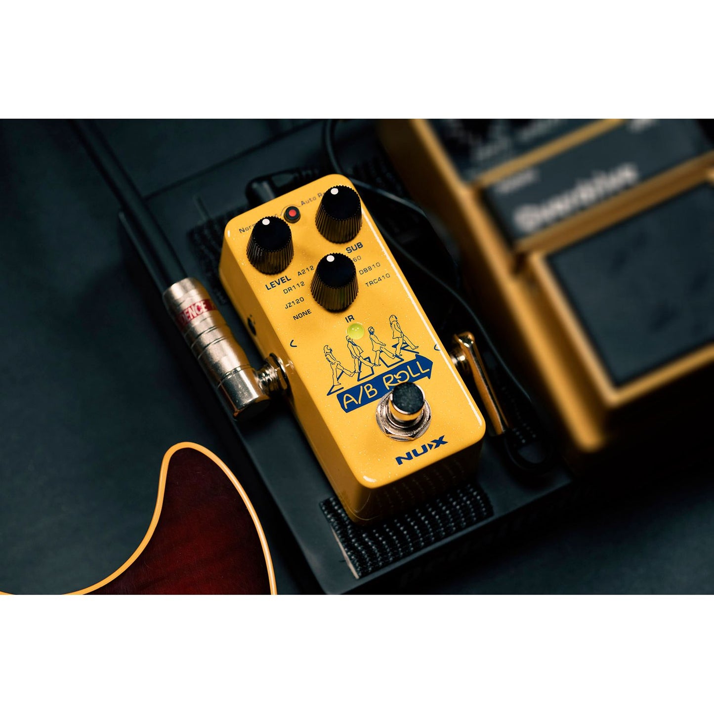 NUX A/B Roll Octave and Loop Pedal for Guitar | 7 Built-In Speaker Cabinets