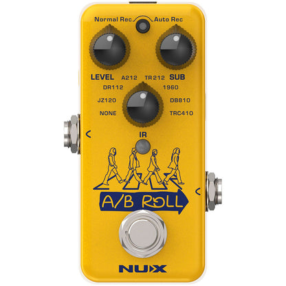 NUX A/B Roll Octave and Loop Pedal for Guitar | 7 Built-In Speaker Cabinets