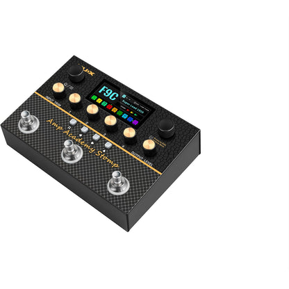 NUX Amp Academy Stomp Modeling Guitar Processor | Stereo Amp Modeler