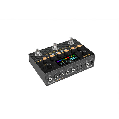 NUX Amp Academy Stomp Modeling Guitar Processor | Stereo Amp Modeler