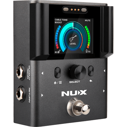 NUX B8 Wireless Guitar System for Pedalboard | Tuner and Boost Pedal