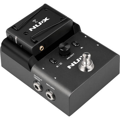 NUX B8 Wireless Guitar System for Pedalboard | Tuner and Boost Pedal