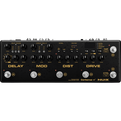 Cerberus Integrated Effects & Controller by NUX | MNU CERBERUS | NME-3