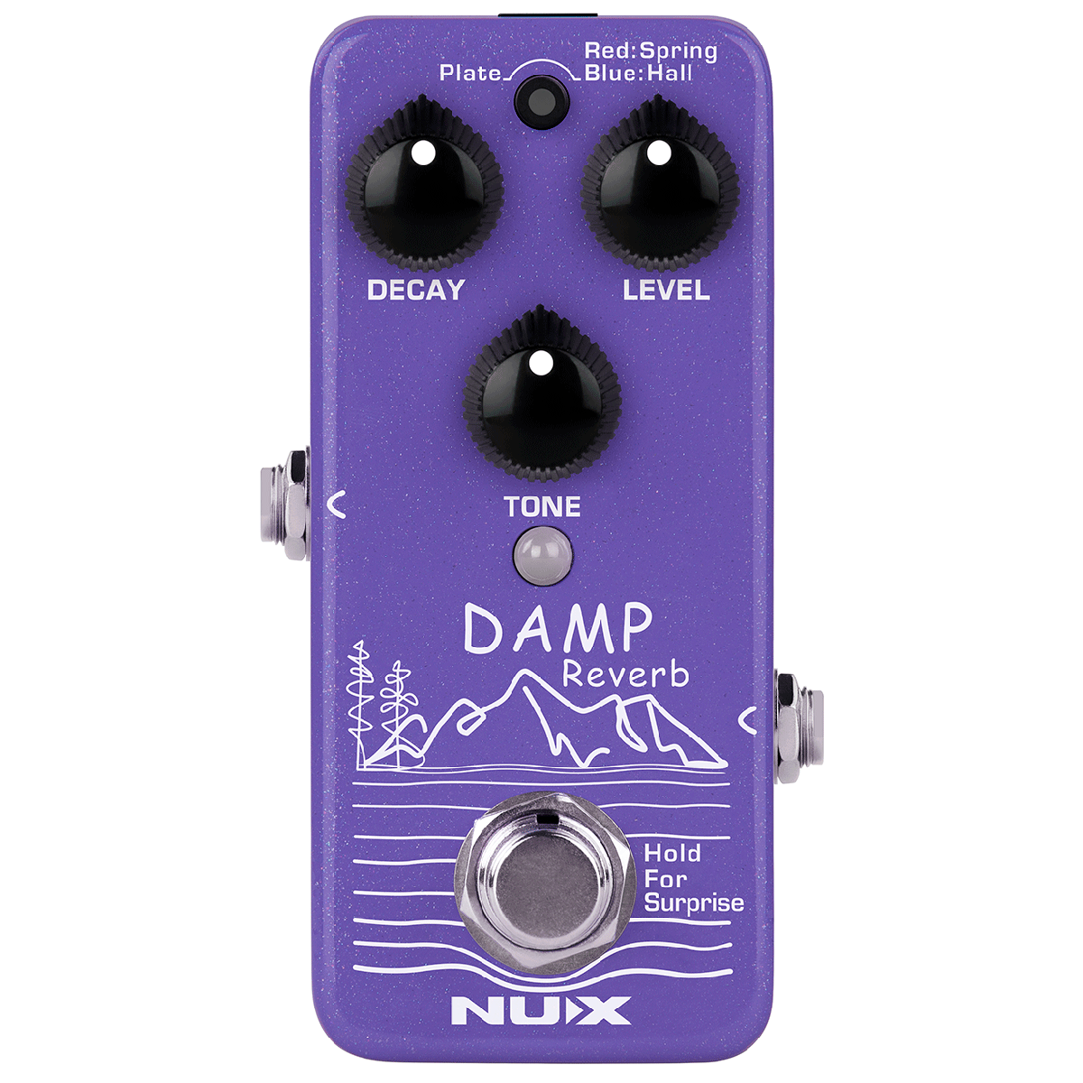 NUX Damp Reverb | Mini Guitar Effects Pedal | NRV-3 | MNU DAMP-REVERB