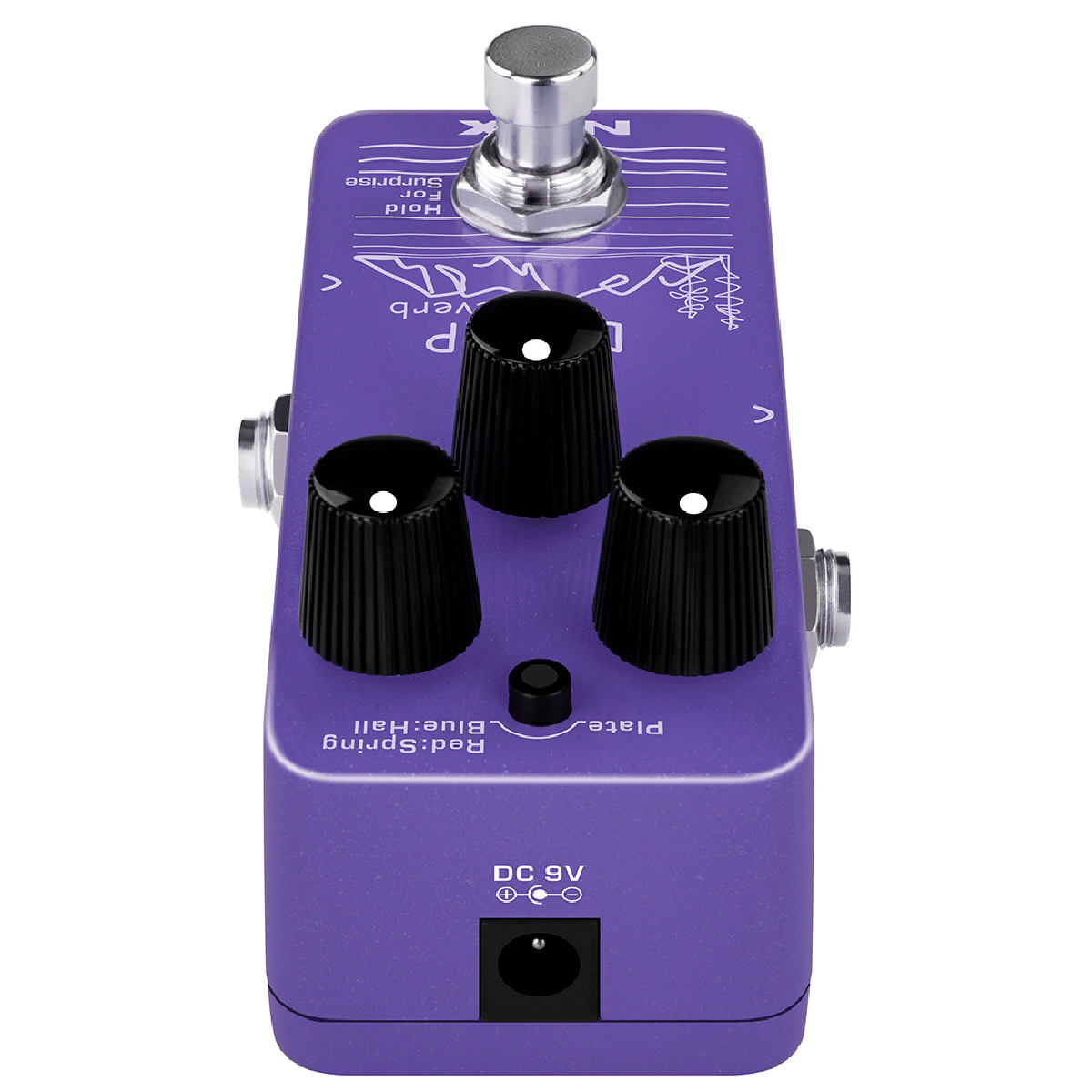 NUX Damp Reverb | Mini Guitar Effects Pedal | NRV-3 | MNU DAMP-REVERB