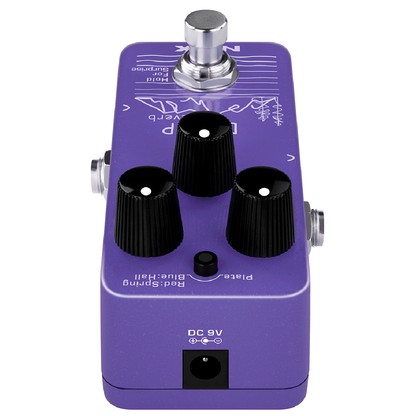 NUX Damp Reverb | Mini Guitar Effects Pedal | NRV-3 | MNU DAMP-REVERB