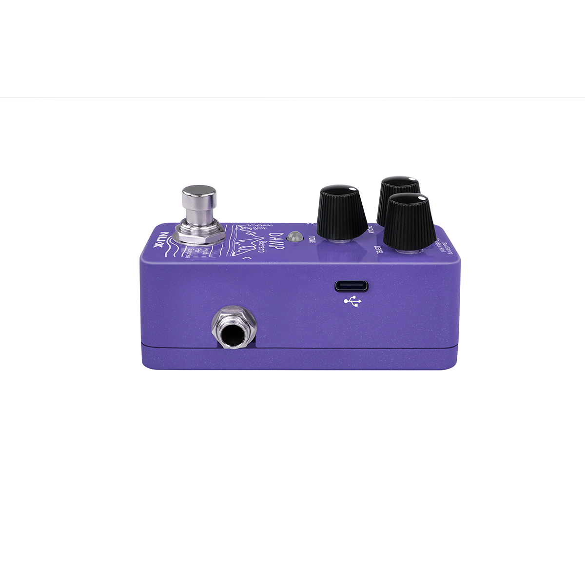 NUX Damp Reverb | Mini Guitar Effects Pedal | NRV-3 | MNU DAMP-REVERB