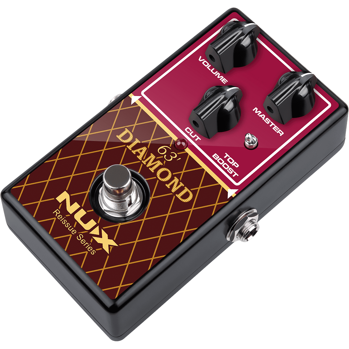 NUX Diamond 63 Overdrive Pedal | British Type Analog AC-30 Sound