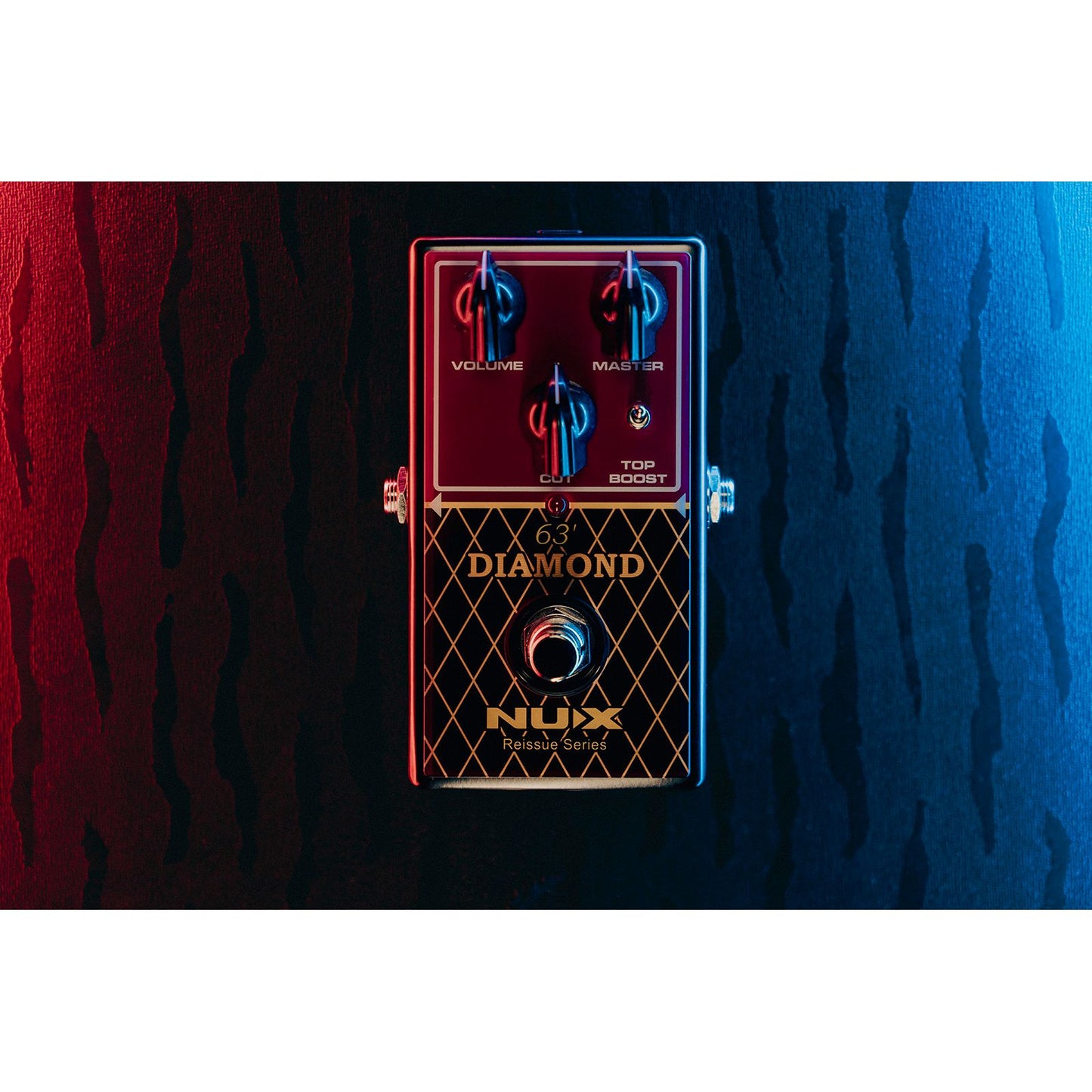 NUX Diamond 63 Overdrive Pedal | British Type Analog AC-30 Sound