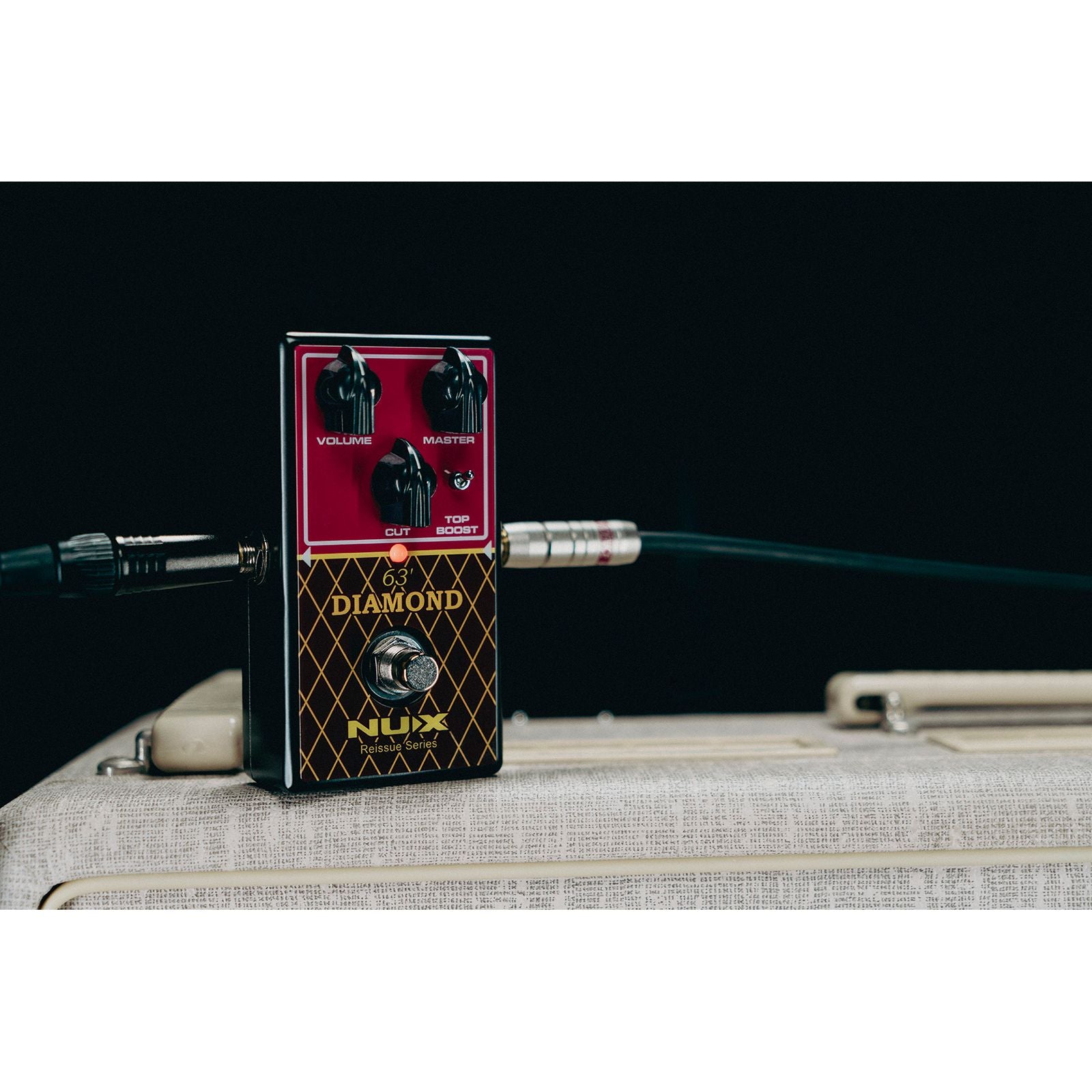 NUX Diamond 63 Overdrive Pedal | British Type Analog AC-30 Sound
