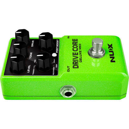 NUX Drive Core Deluxe MK2 Drive Pedal for Electric Guitar | 8 Classic Overdrive Sounds