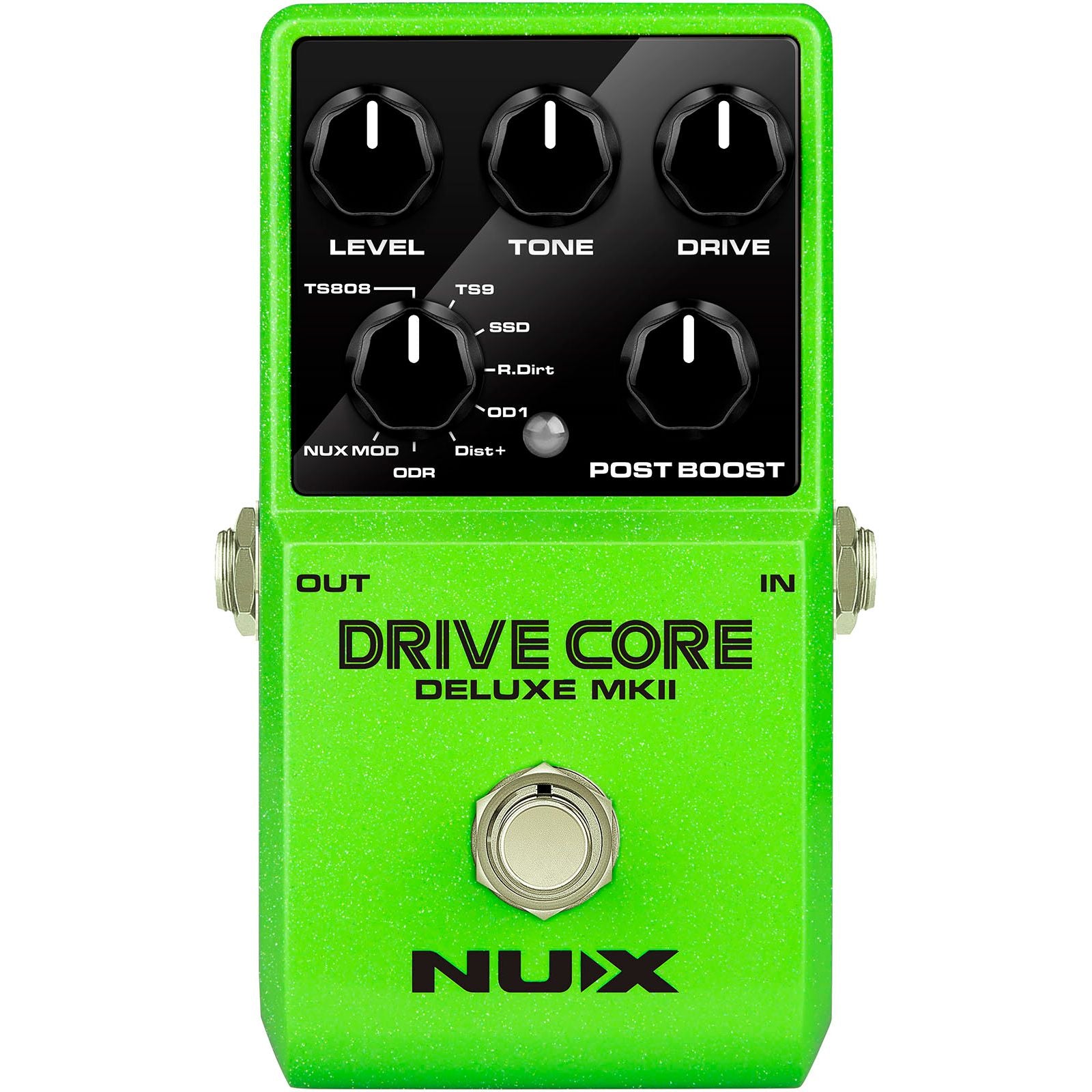 NUX Drive Core Deluxe MK2 Drive Pedal for Electric Guitar | 8 Classic Overdrive Sounds