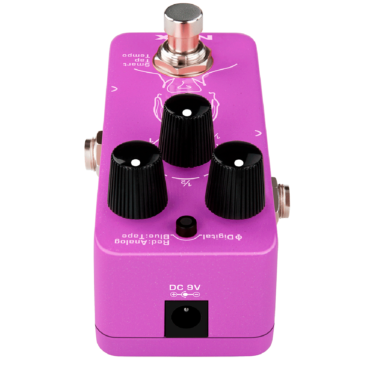 NUX Edge Delay | Guitar Effect Pedal | NDD-3 | Phi Digital Delay, Analog Delay, and Tape Echo