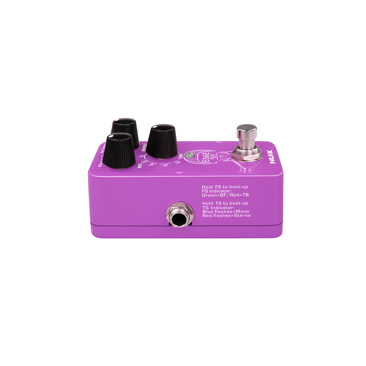 NUX Edge Delay | Guitar Effect Pedal | NDD-3 | Phi Digital Delay, Analog Delay, and Tape Echo