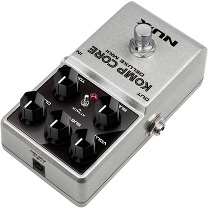 NUX Komp Core Deluxe MK2 Compressor Pedal for Guitar | Suitable for Bass and Keyboard