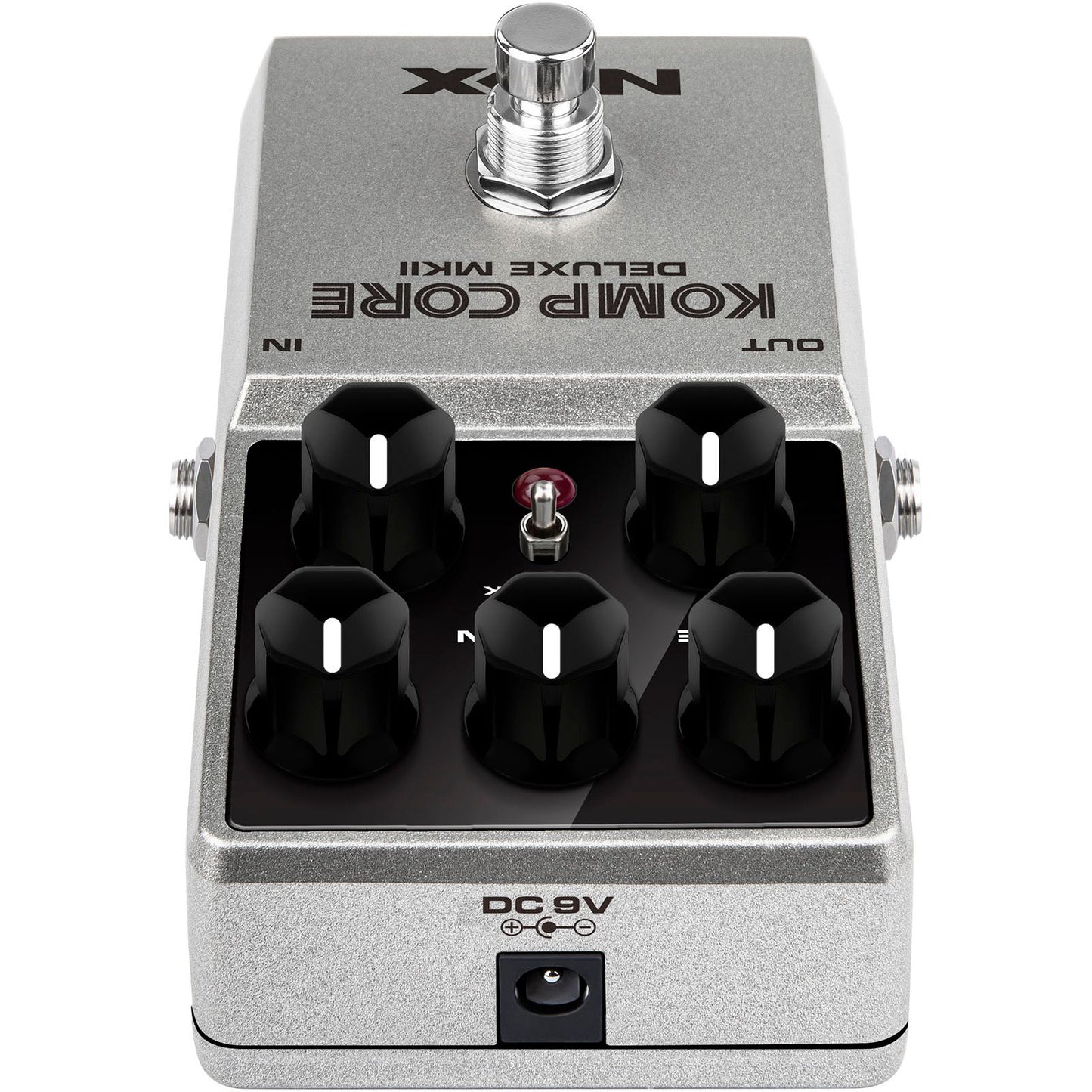 NUX Komp Core Deluxe MK2 Compressor Pedal for Guitar | Suitable for Bass and Keyboard